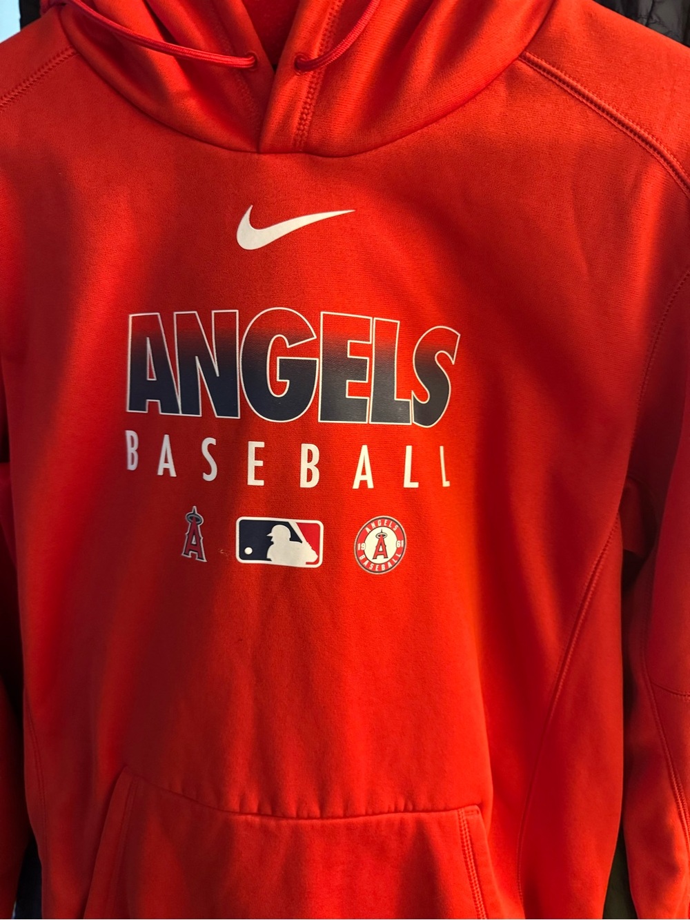 Nike Angels Baseball Men’s Large hooded sweatshirt. - Picture 3 of 7